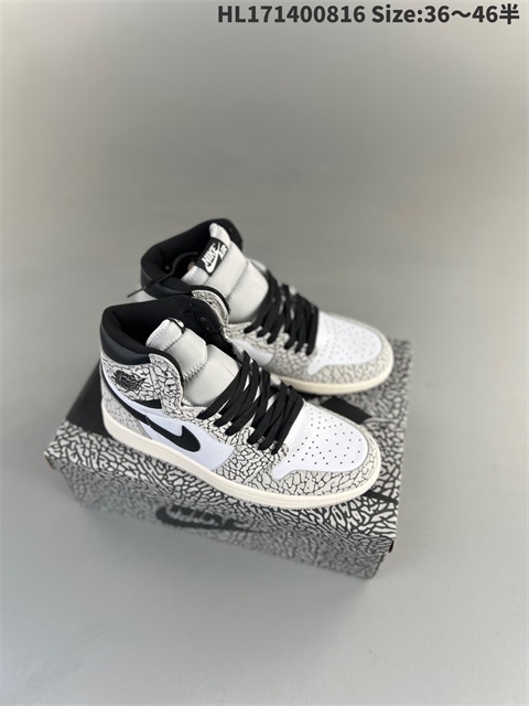 men air jordan 1 shoes H 2023-10-26-281